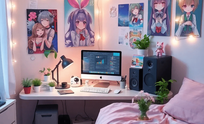 Anime Bedroom Background