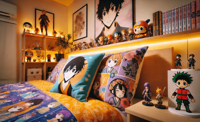 Decorate with Small Details for a Complete Anime Dorm Bedroom Look