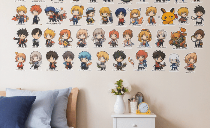 Transform Your Space with 10 Amazing Anime Wall Stickers for Bedroom Decor