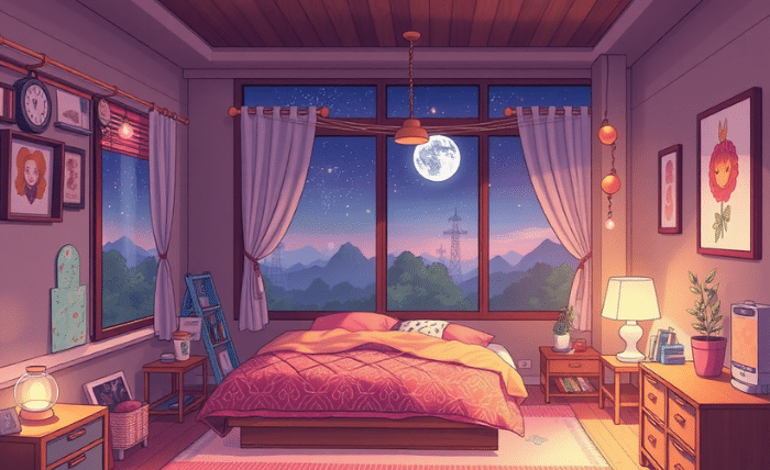 anime bedroom decor