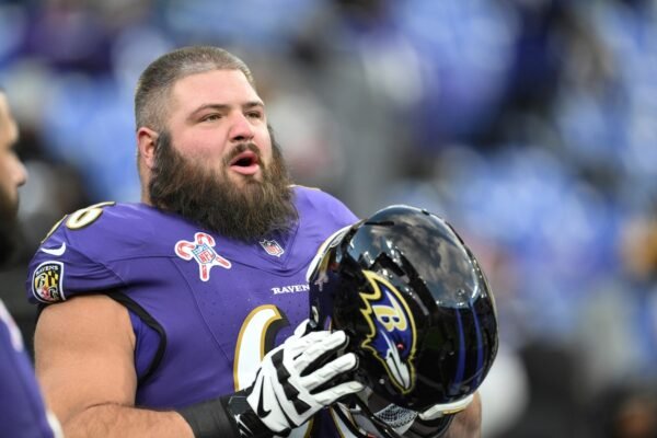 Ben Cleveland by Baltimore Ravens is arrested for a drunk driving charge in Georgia