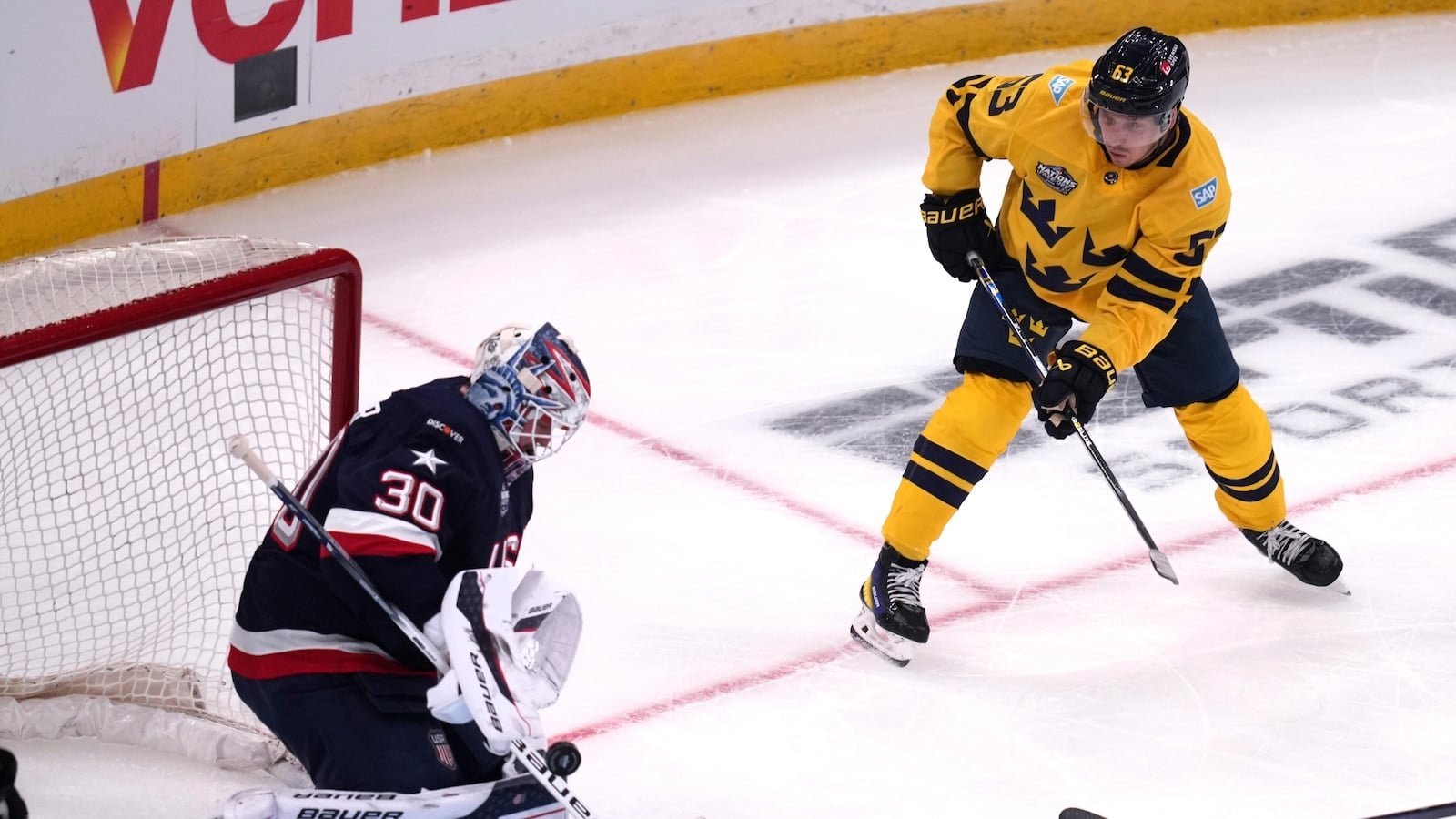 Sweden heads us 2-1 in 4 nations Round Robin